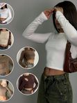Лонгслив укороченный SHOPDAANNA 72447457