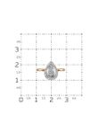 Кольцо с бриллиантами из красного золота Vesna jewelry