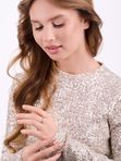 Кольцо из золота 585 пробы с фианитом