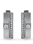 Серьги из белого золота KABAROVSKY 12-11293-1000 с бриллиантом