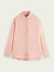 Рубашка Scotch&Soda Natural dyed oversized linen