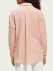 Рубашка Scotch&Soda Natural dyed oversized linen