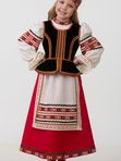 (12) Национальный костюм (девочка) (несколько вариантов)