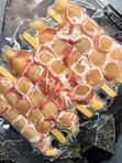 Гребешки в беконе на шпажках 600г