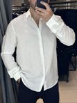 Рубашка лен белая XL, 3XL, 4XL