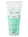 Слабокислотный гель для умывания для чувствительной кожи Heimish pH 5.5 All Clean Green Foam 150 мл
