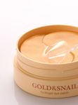 Гидрогелевые патчи для век с муцином улитки Petitfee Hydro Gel Eye Patch Gold & Snail