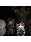 Неароматическая свеча в металлической подставке ГЛИММА