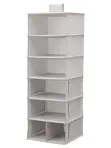 Подвесной модуль,7отделений, серый/с рисунком 30x30x90 см БЛЭДДРАРЕ
