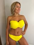 Poppy Moulded Bandeau Bikini