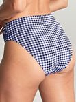 Gingham midi brief