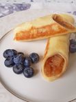 Млинці з яблуком та корицею