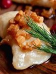 Вареники " Українські з картоплею та шкварками