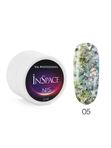 TNL Гель для дизайна InSpace, светоотражающий с голографическим глиттером