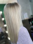 Тонирование осветлённых волос