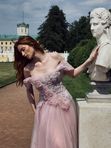 Пошив - Платье на корсете многослойное