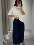 Футболка oversize хлопок белая
