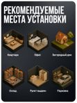 Готовый комплект видеонаблюдения 1 камера внутренняя 2Мп PS-Link с удаленным доступом, ночной съемкой, детекцией движения / KIT-A201HD