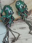 Серебряный набор Осьминоги