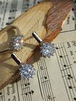 Серебряный комплект с фианитами