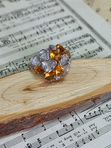 Серебряный комплект с фианитами