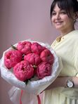 Букет пионов