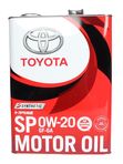 Масло моторное TOYOTA OIL SP 0W-20 GF-6A