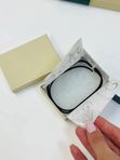 Черный замшевый шнурок с застежкой-когтем из стерлингового серебра