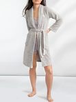Короткий халат с шалевым воротником,  УНИСЕКС  LAUREN RALPH LAUREN