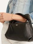DKNY кожаная мини-сумка в стиле модерн с узлом