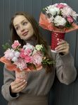 Композиция в стаканчике «Любимой»