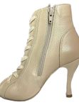 Ботильоны High Heels с замком бежевые