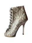 Ботильоны High Heels со светлым принтом и молнией, Ставрополь