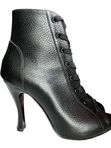 Ботильоны High Heels с замком черные