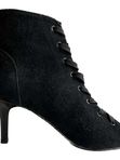 Ботильоны High Heels замша черные