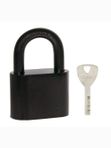 Замок навесной PL-WEATHER-1550 Black 4 fin key (Фуаро)