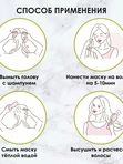 Маска для волос Organic Stories "Золотое Авокадо" Для всех типов волос, питает и восстанавливает, 250 мл