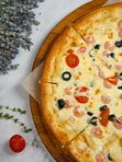 Пицца с креветками 610гр