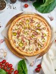 Пицца с охотничьими колбасками 660гр