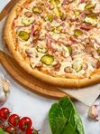 Пицца с охотничьими колбасками 660гр
