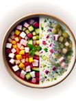 Окрошка (на айране или квасе) /  Okroshka (with ayran or kvass)