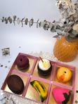 Корпусное пирожное MIX 6 вкусов, 550 г. на день рождения, маме, жене, дочке, на день мамы или 8 марта