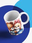 Кружка с принтом Спасибо что ты есть у меня