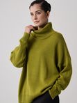 Оверсайз свитер в фисташковом цвете в размере 2XL-3XL