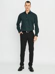 Сорочка GROSTYLE TRENDY Comfort Bamboo Slim fit Изумруд