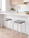 Lavatera_Home чехол для табуретки квадратный на резинке,1 шт.