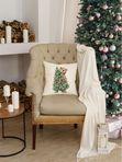 Lavatera_Home Новогодняя наволочка Медведь 40х40 см