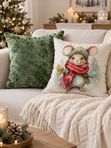 Lavatera_Home Новогодняя наволочка декоративная 45х45