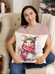 Lavatera_Home Новогодняя наволочка декоративная 45х45