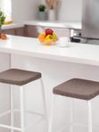 Lavatera_Home чехол на квадратный табурет, 1 шт.
